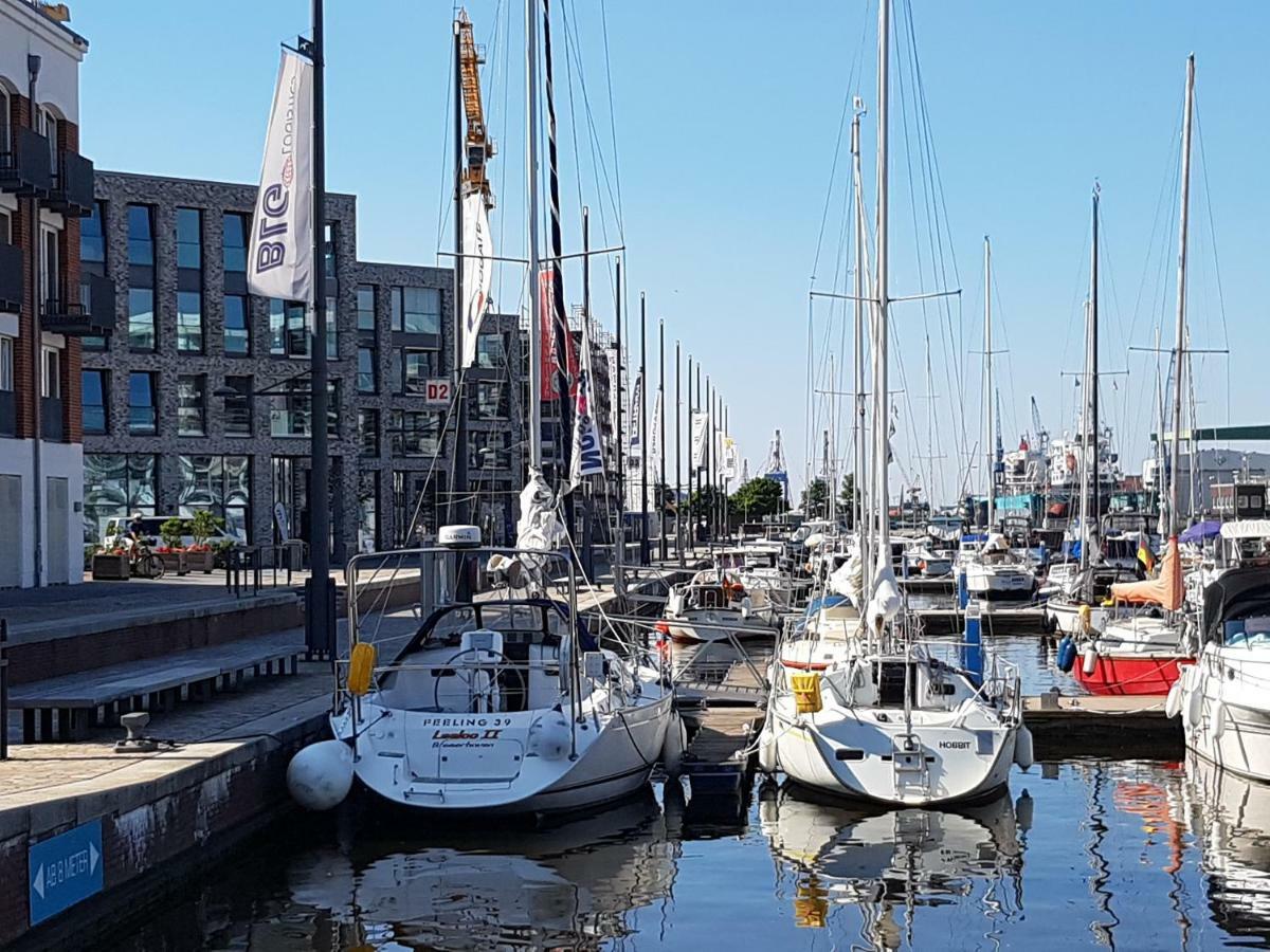Ferienwohnung Romeike "Newport" Bremerhaven Eksteriør billede